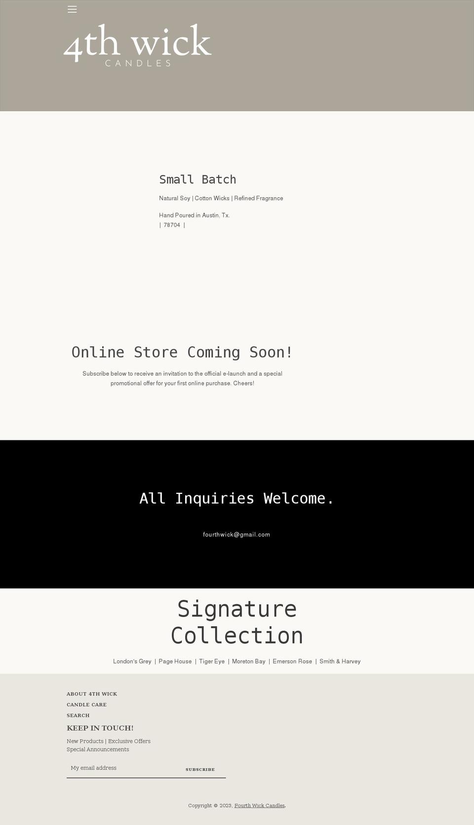 fourthwick.com shopify website screenshot
