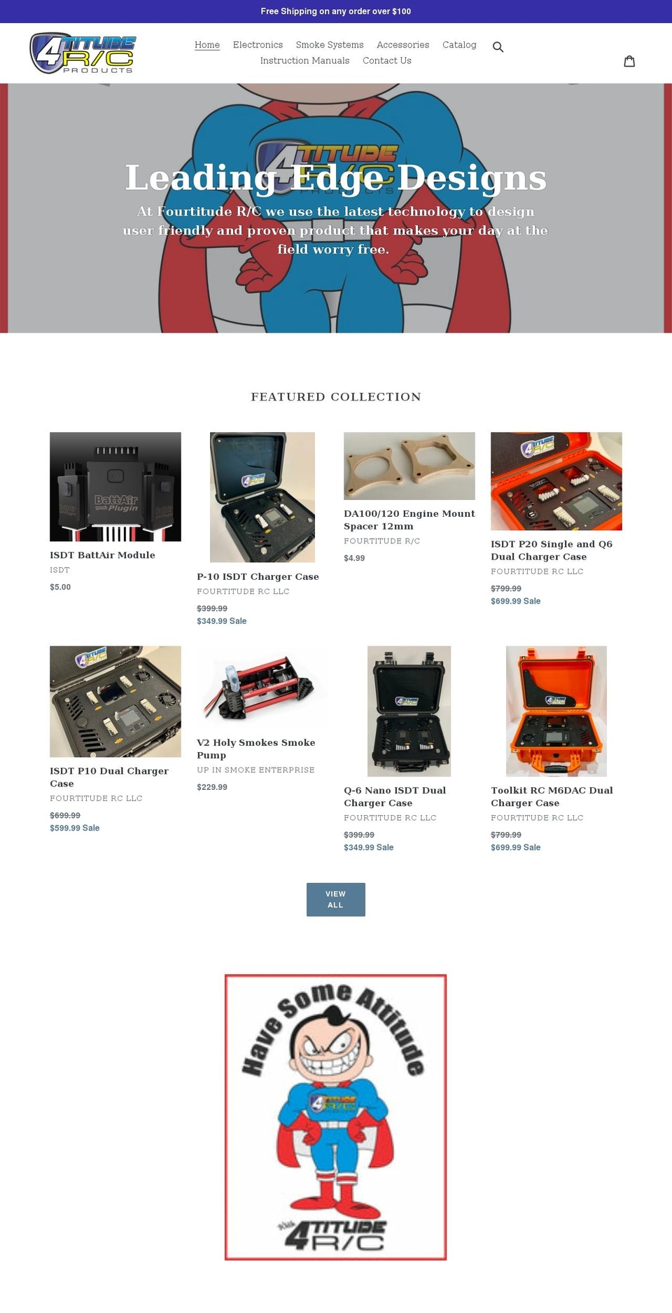 fourtituderc.com shopify website screenshot