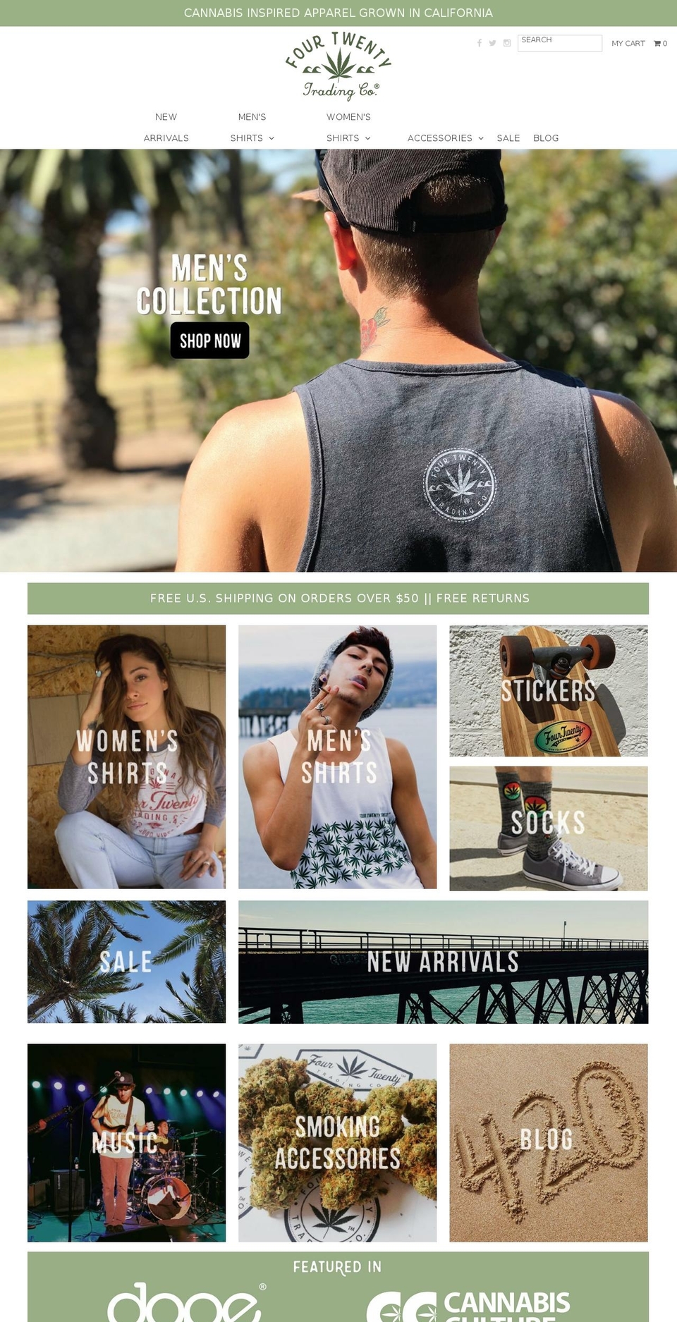 fourtwentytrading.com — Shopify storefront screenshot