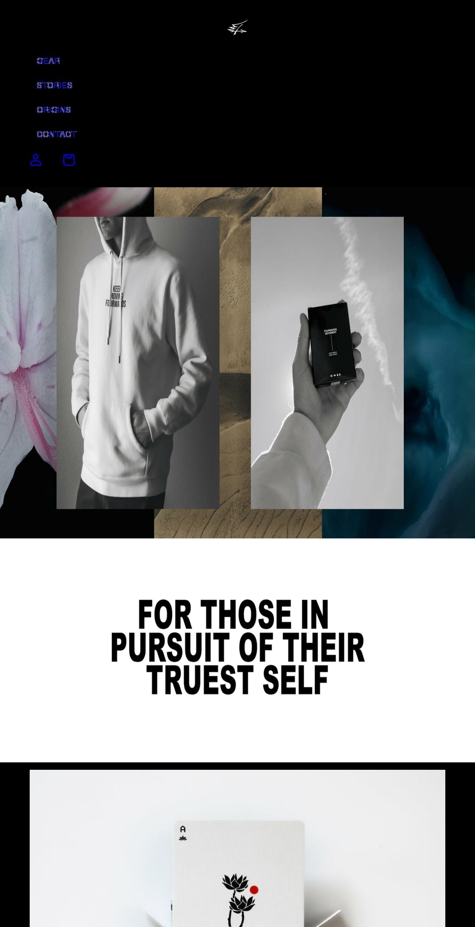 fourwardsmovement.com shopify website screenshot