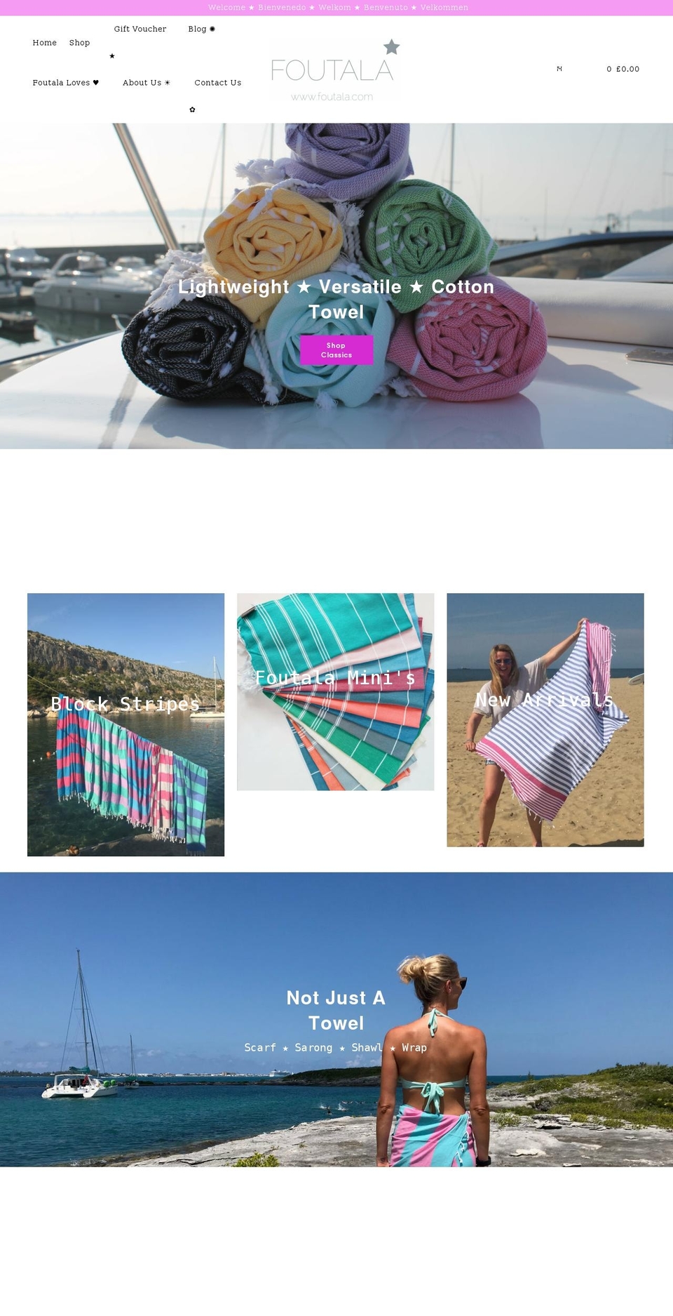 foutala.com shopify website screenshot
