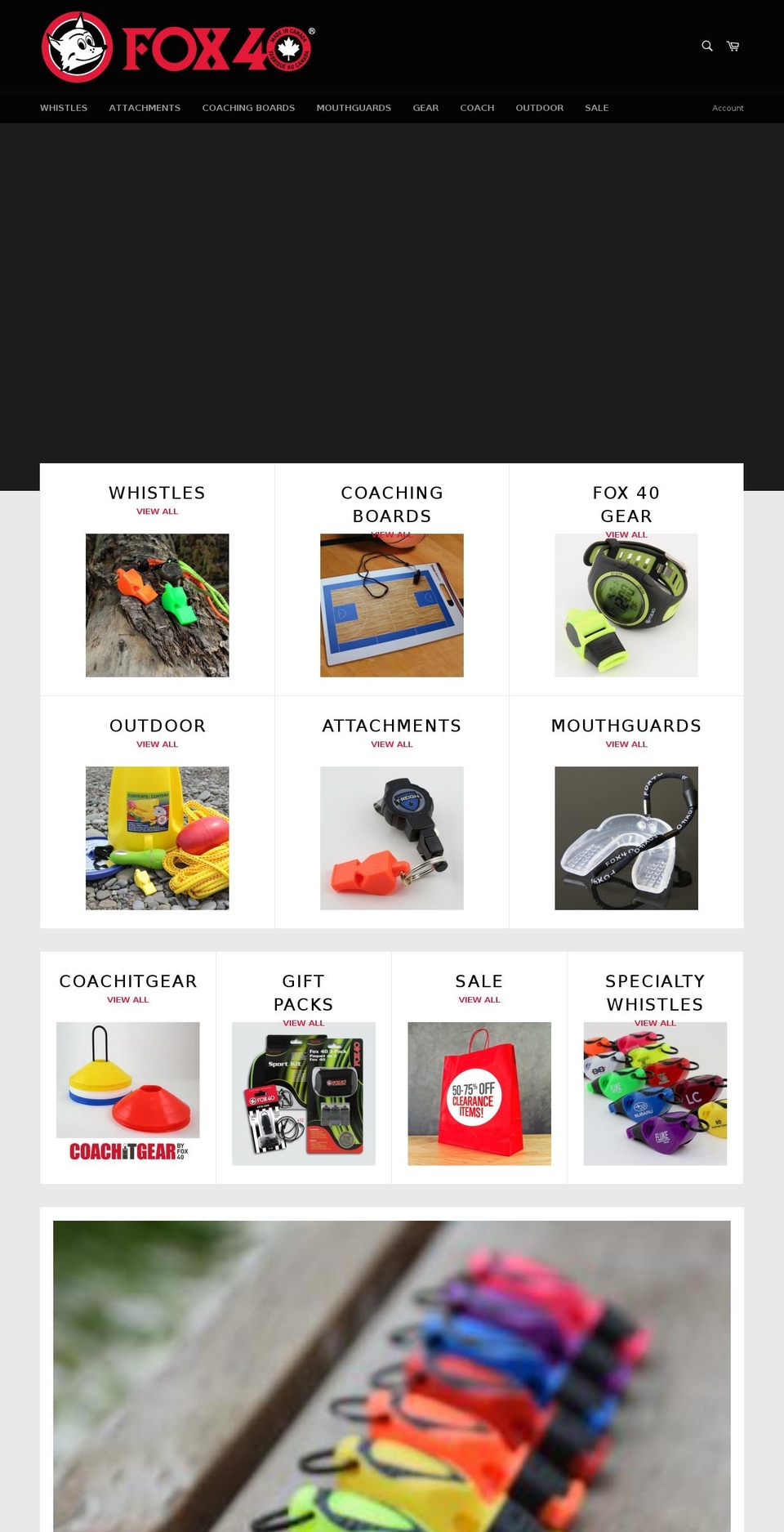 fox40shop.com shopify website screenshot