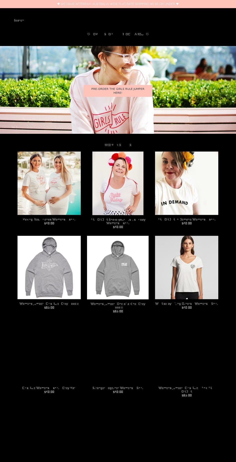 foxandbeau.com.au shopify website screenshot