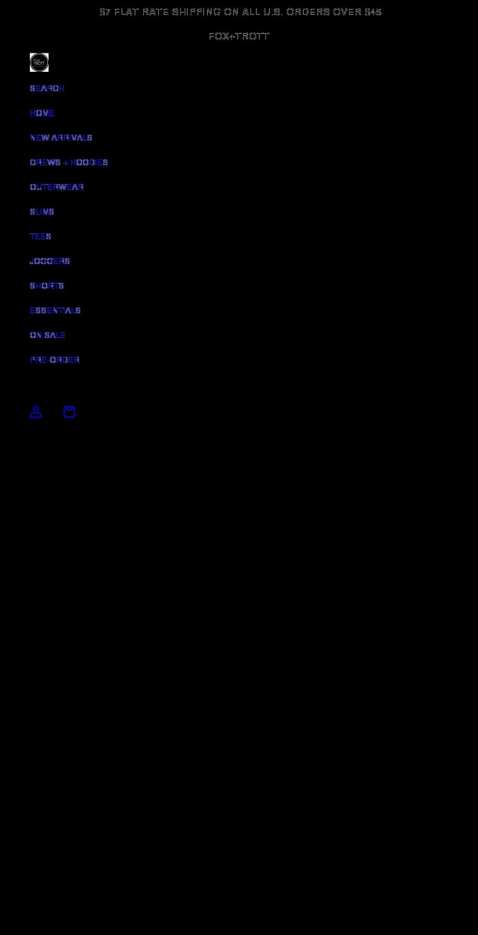 foxandtrott.com shopify website screenshot