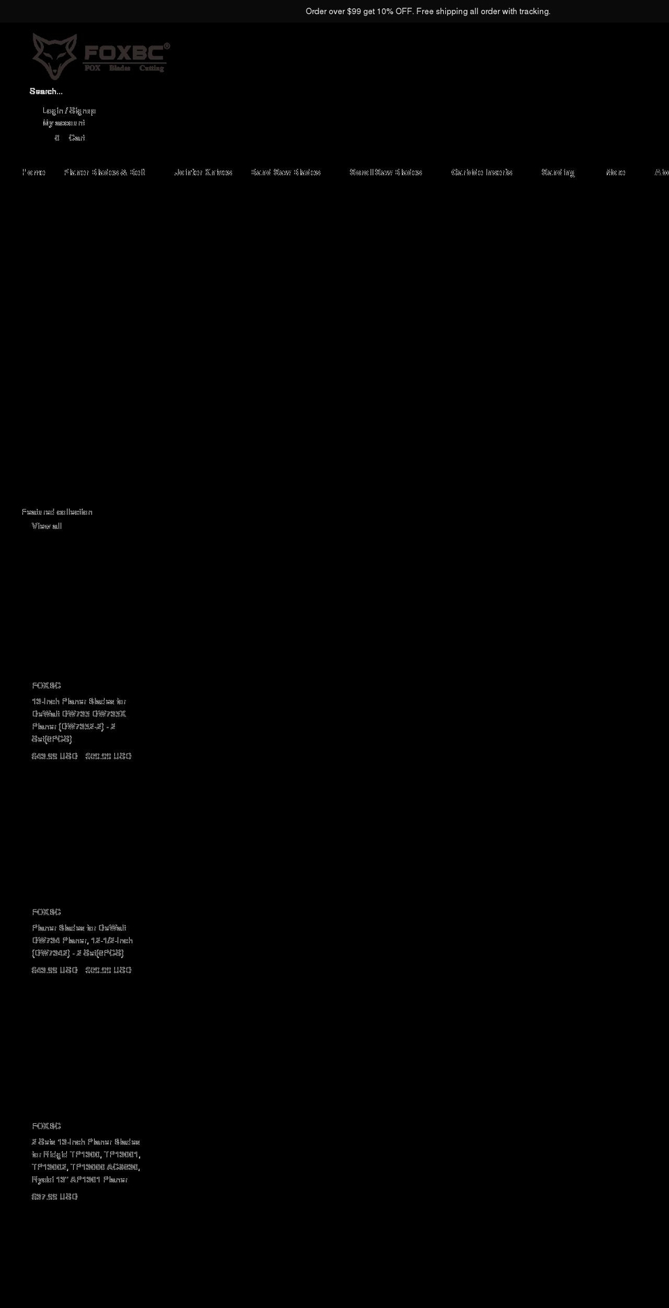 foxbc.co.uk shopify website screenshot