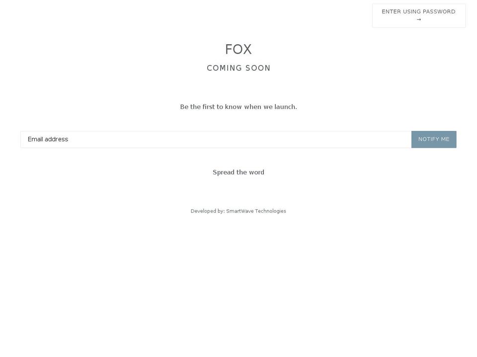 foxlatin.com — Shopify store on .com