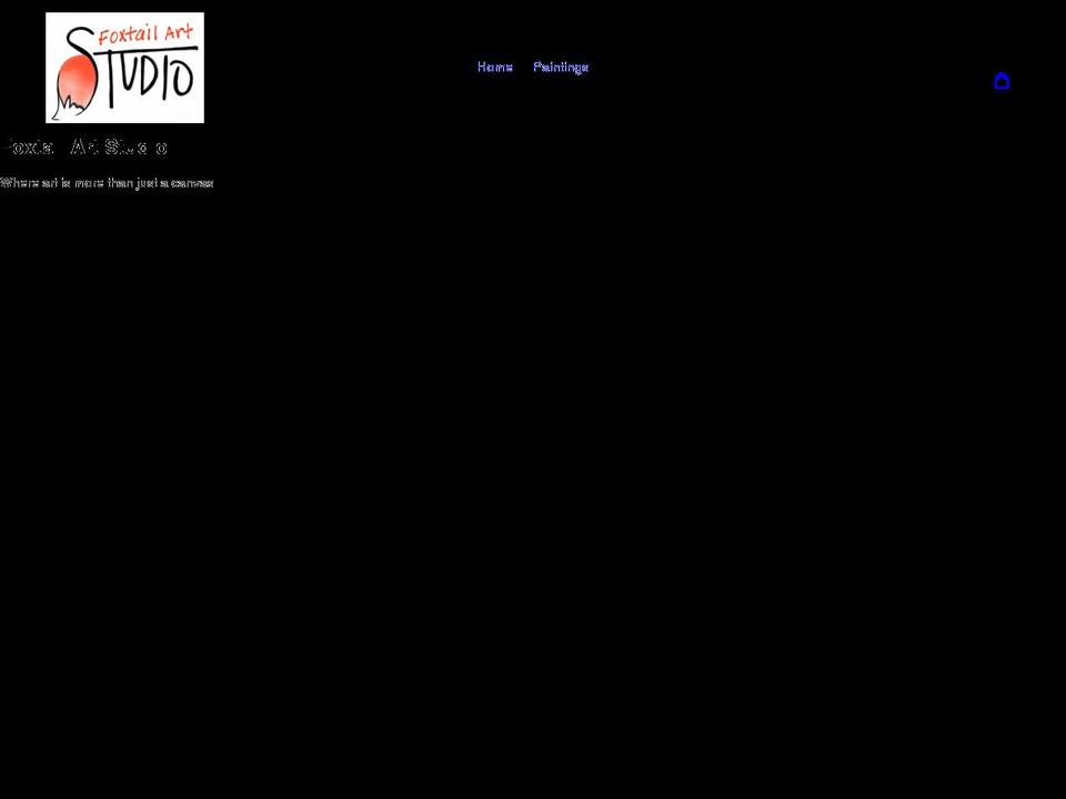 foxtailartstudio.net shopify website screenshot