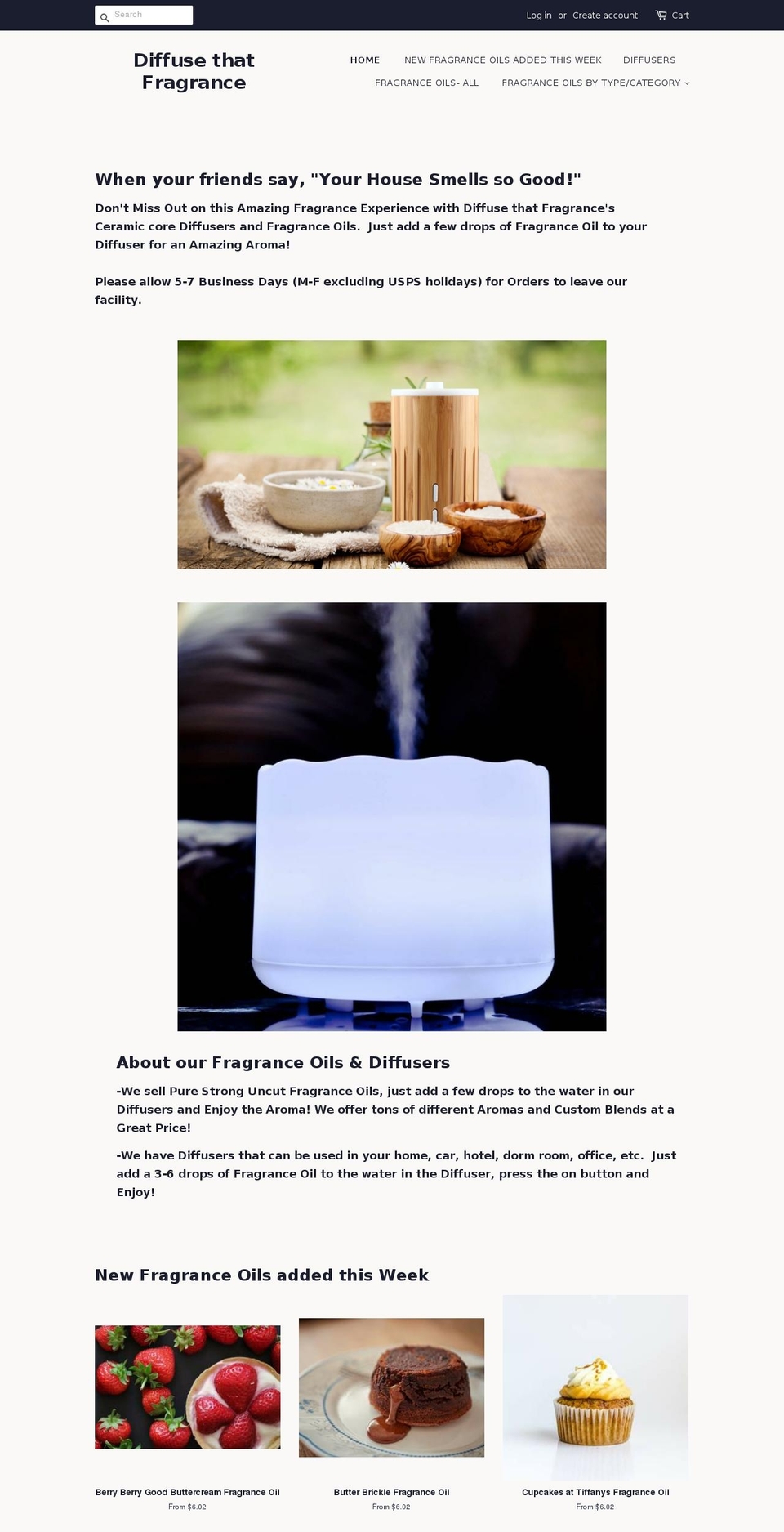 fpfragranceoils.com shopify website screenshot