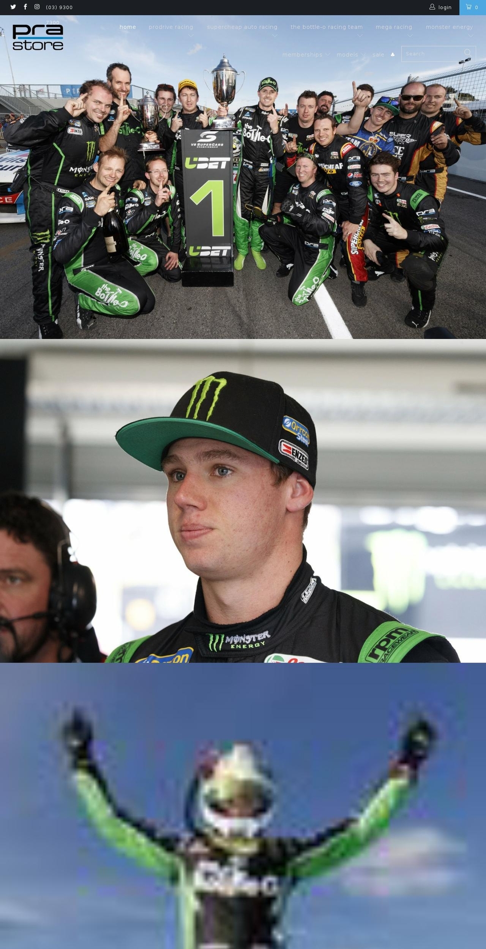 fprstore.com shopify website screenshot