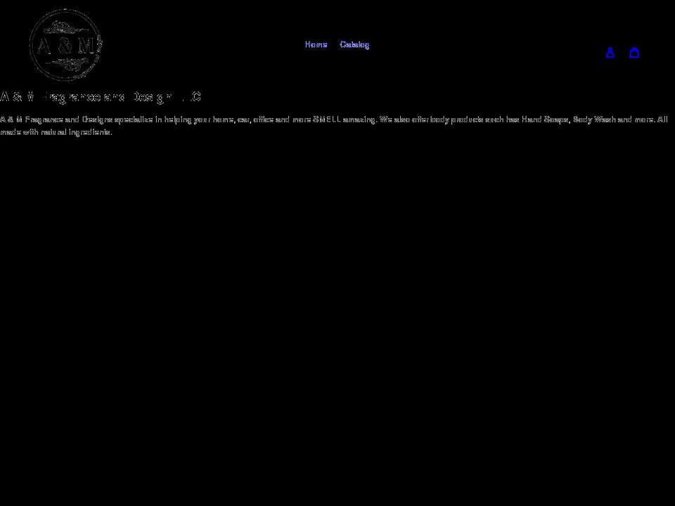 fragranceanddesigns.com shopify website screenshot