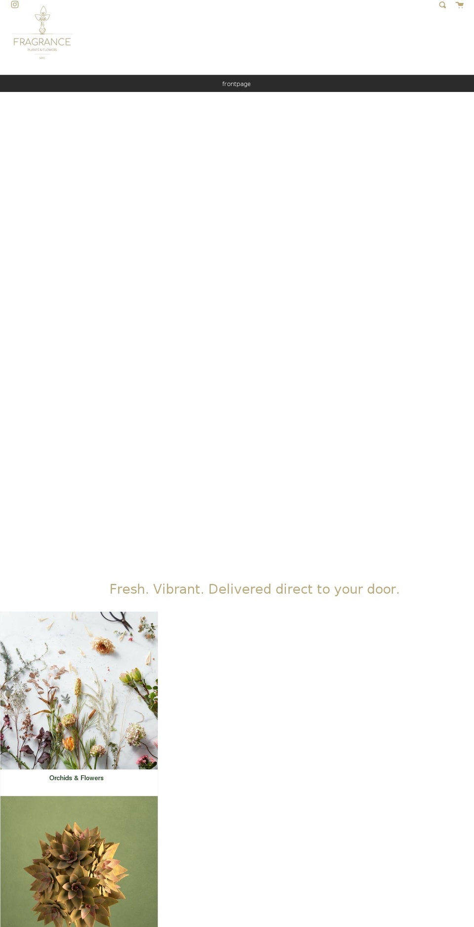 fragrancyplants.com shopify website screenshot