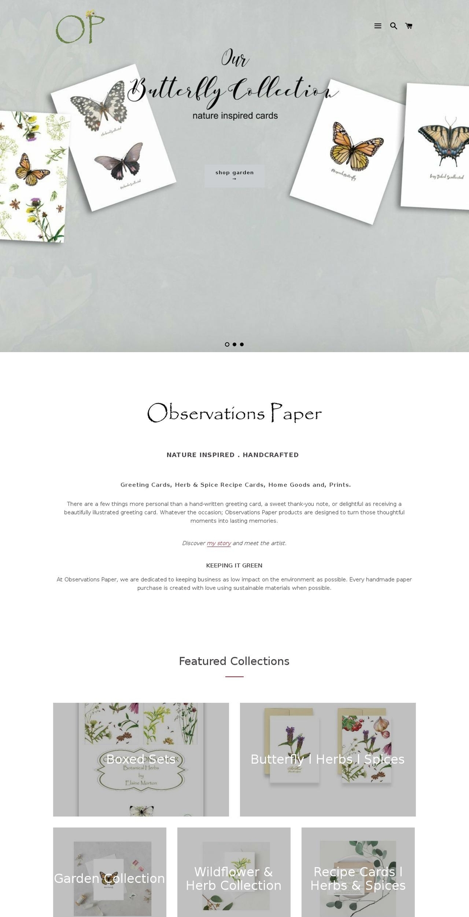 frameablecards.com shopify website screenshot