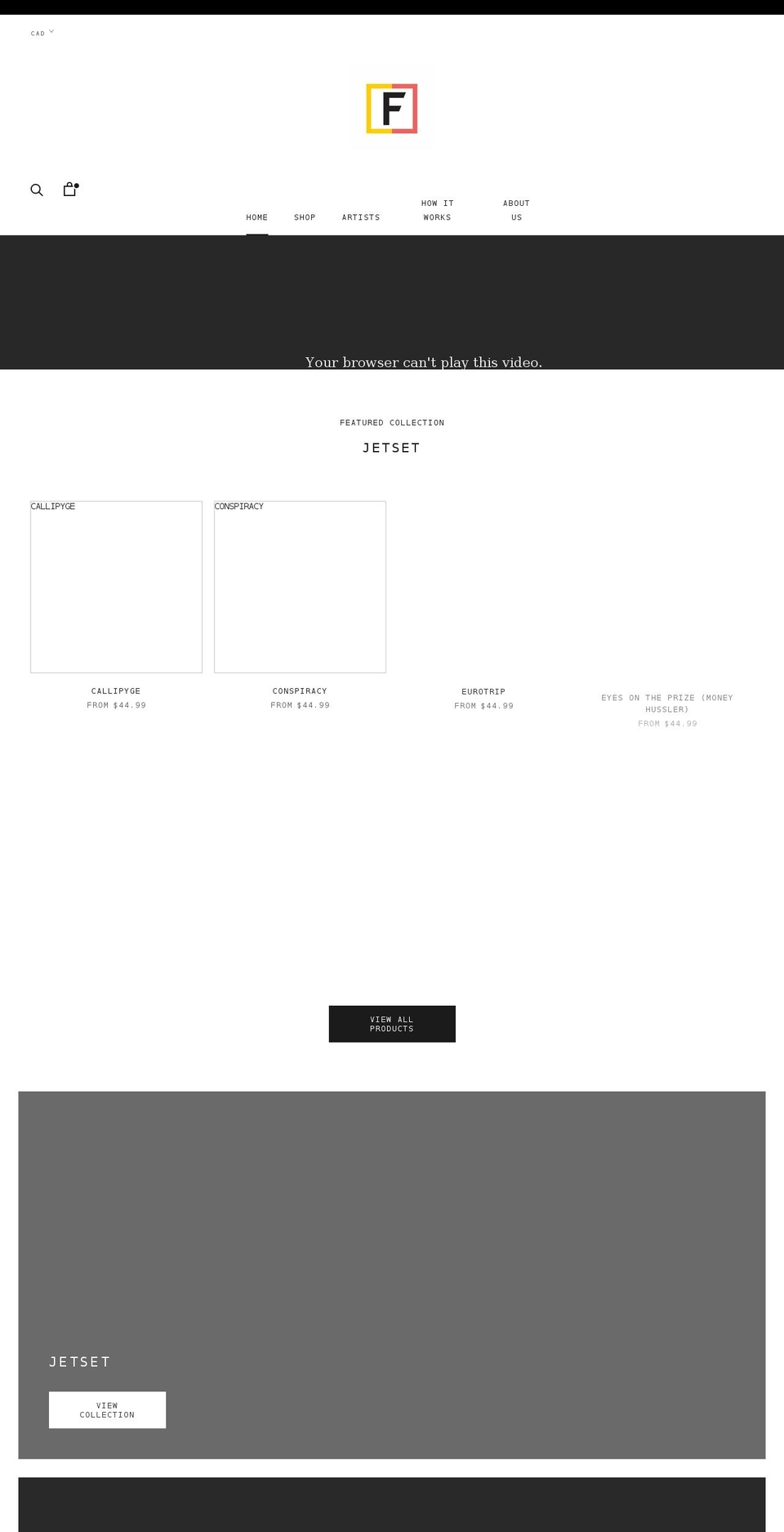 framedat.com shopify website screenshot