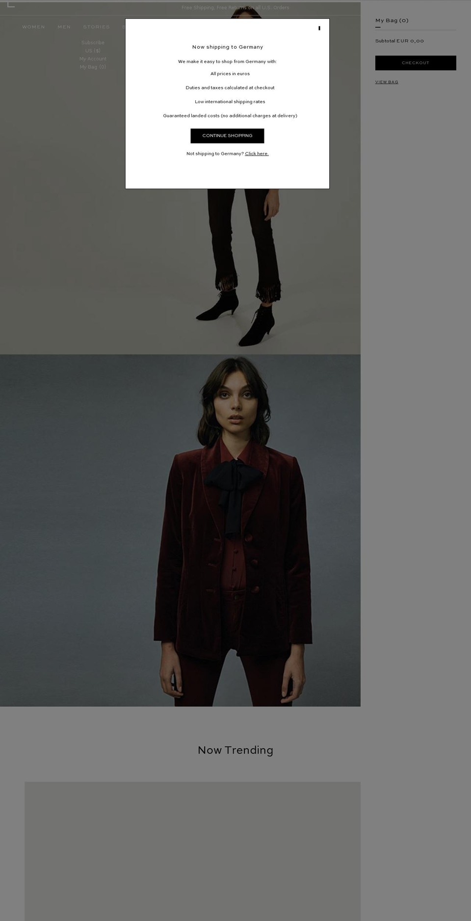 frameonline.com — Shopify storefront screenshot