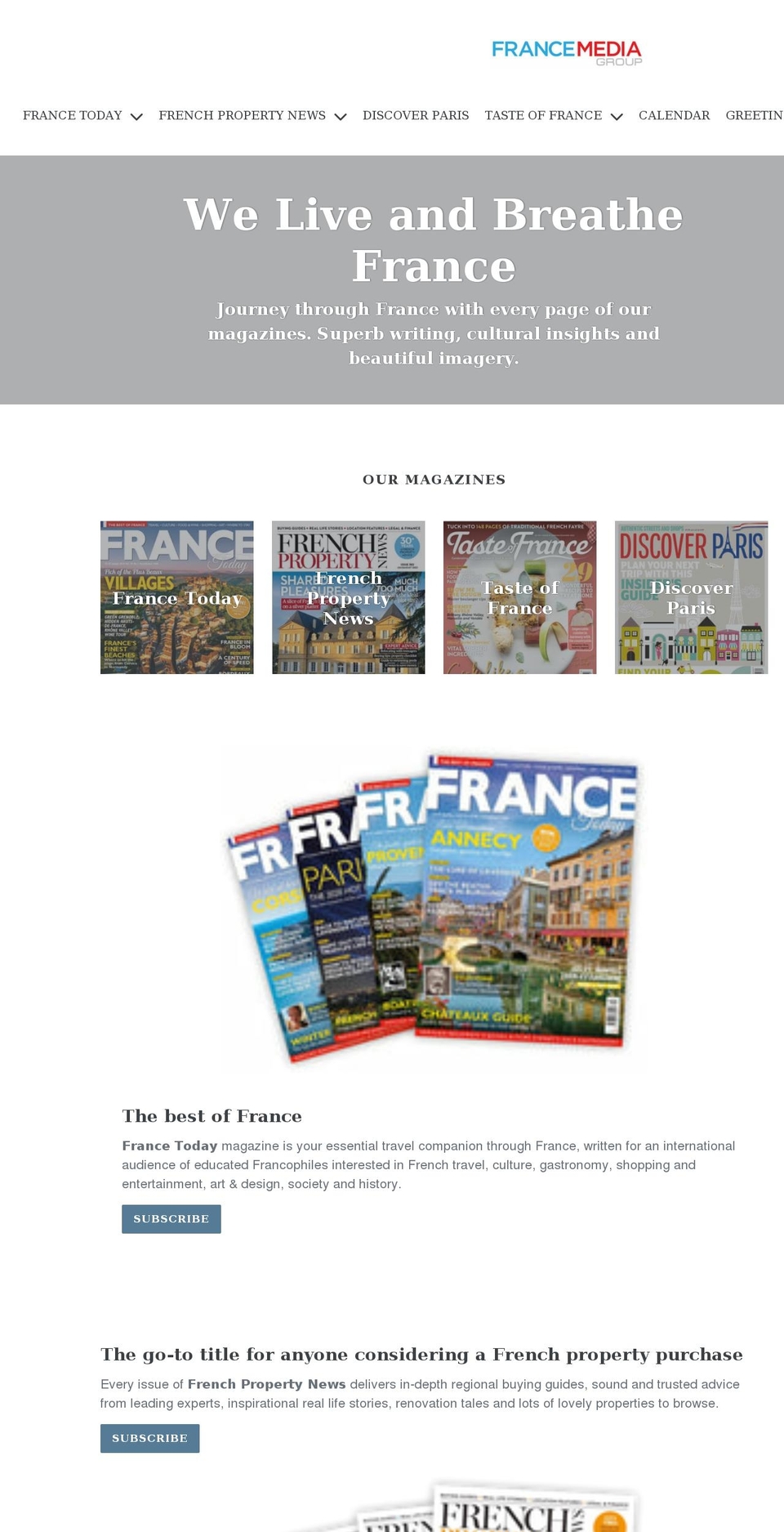 francemedia.shop shopify website screenshot