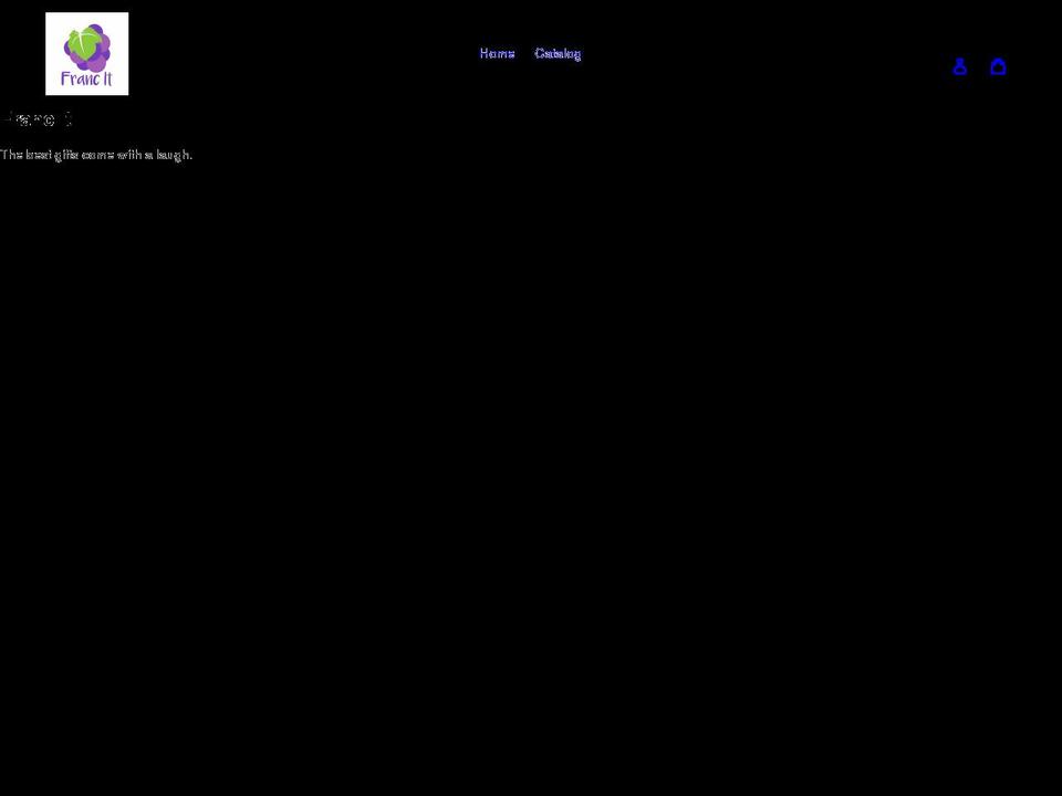francit.com shopify website screenshot