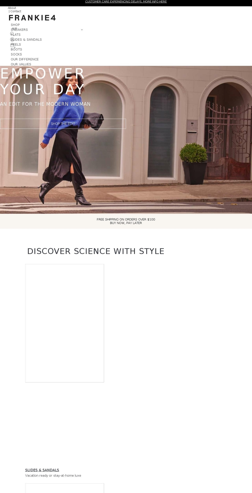 frankie4.com shopify website screenshot