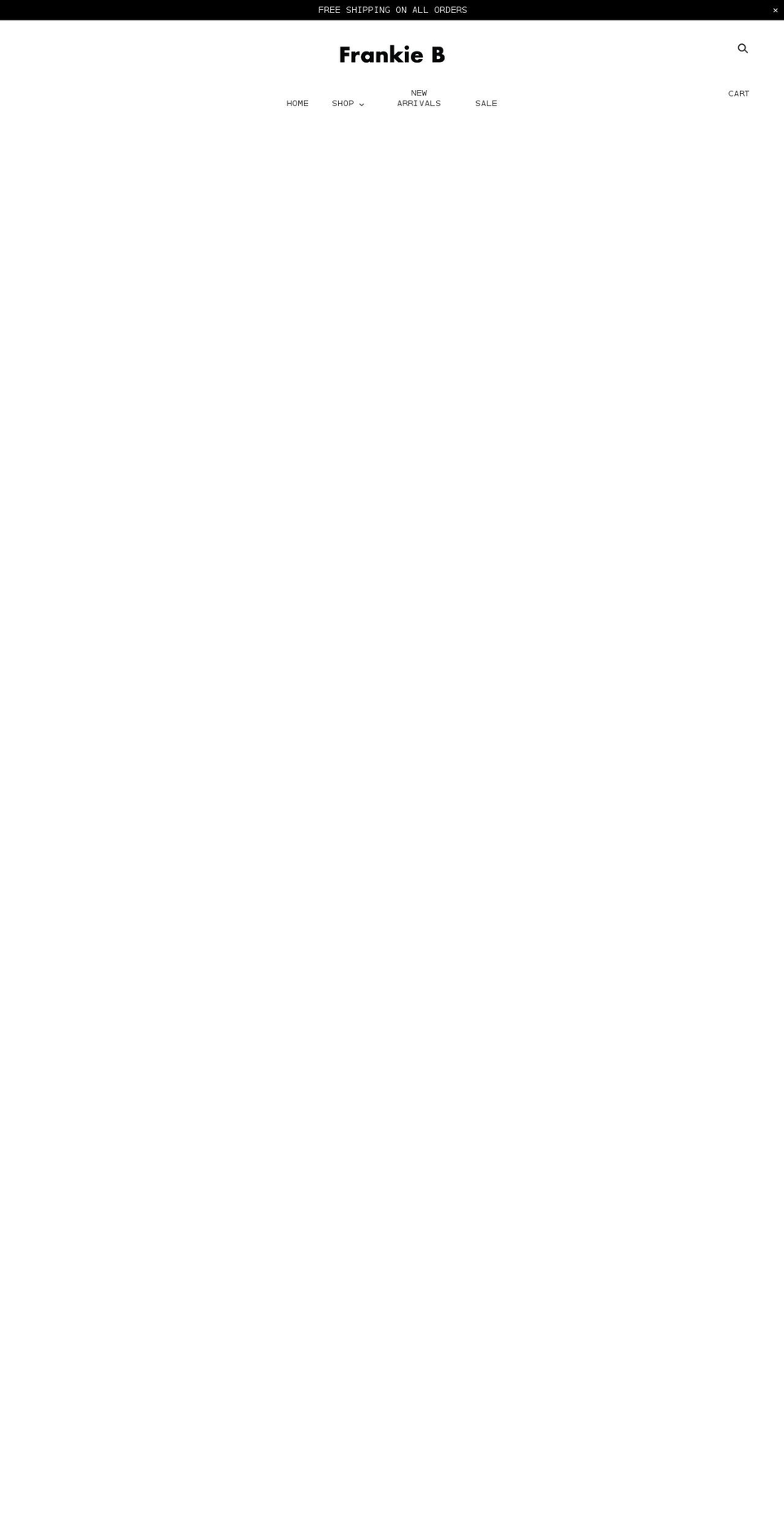 frankieblosangeles.com shopify website screenshot