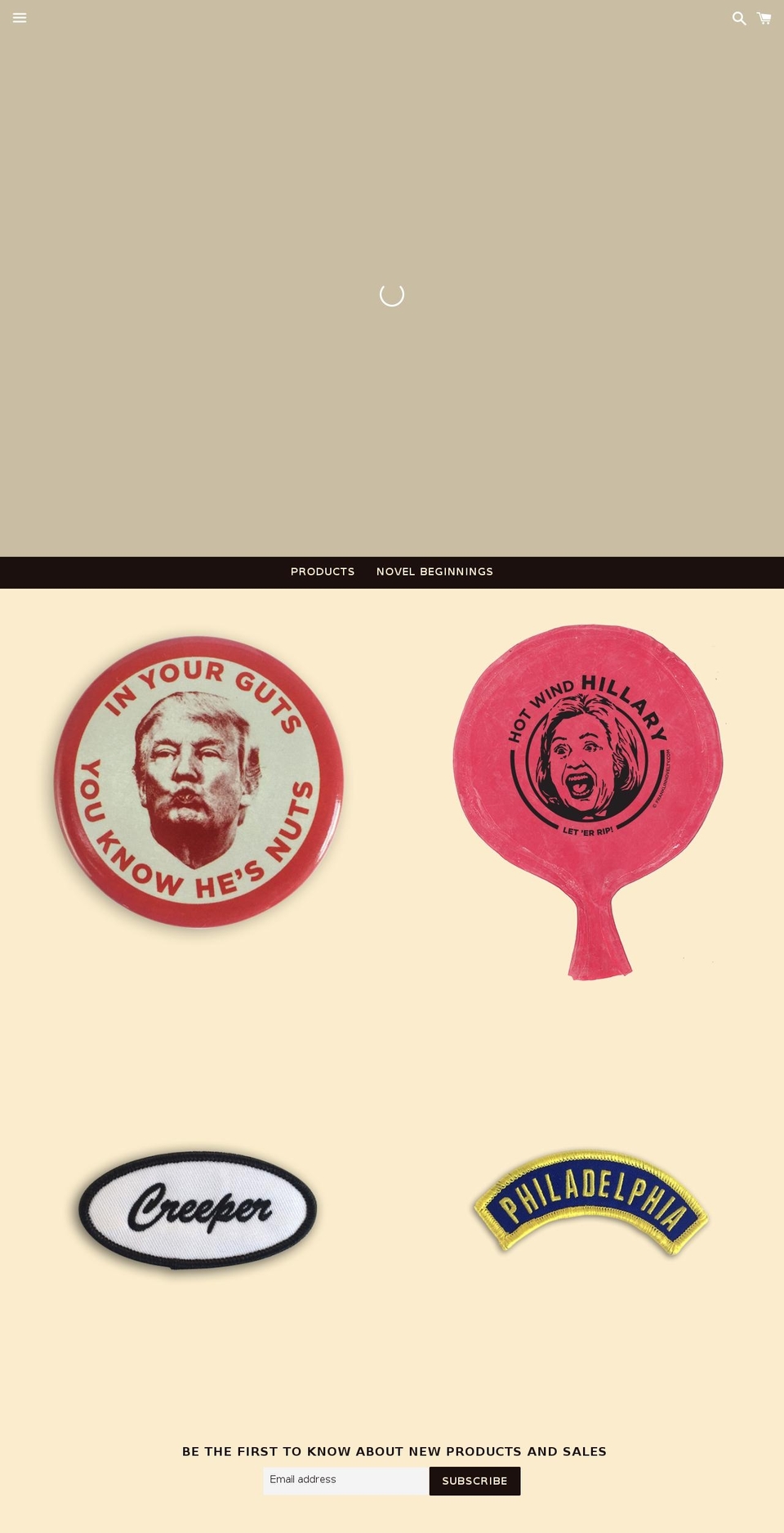 franklinnovelty.com shopify website screenshot