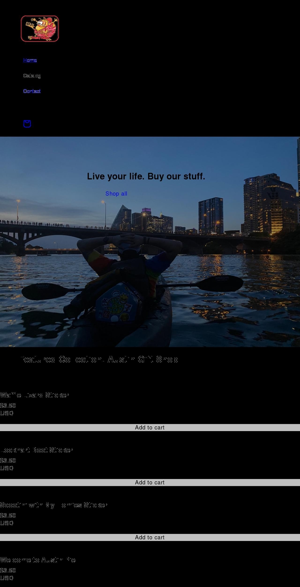 frankyfingers.com shopify website screenshot