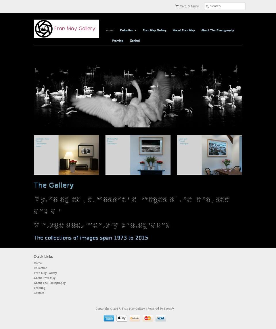 franmay.com shopify website screenshot