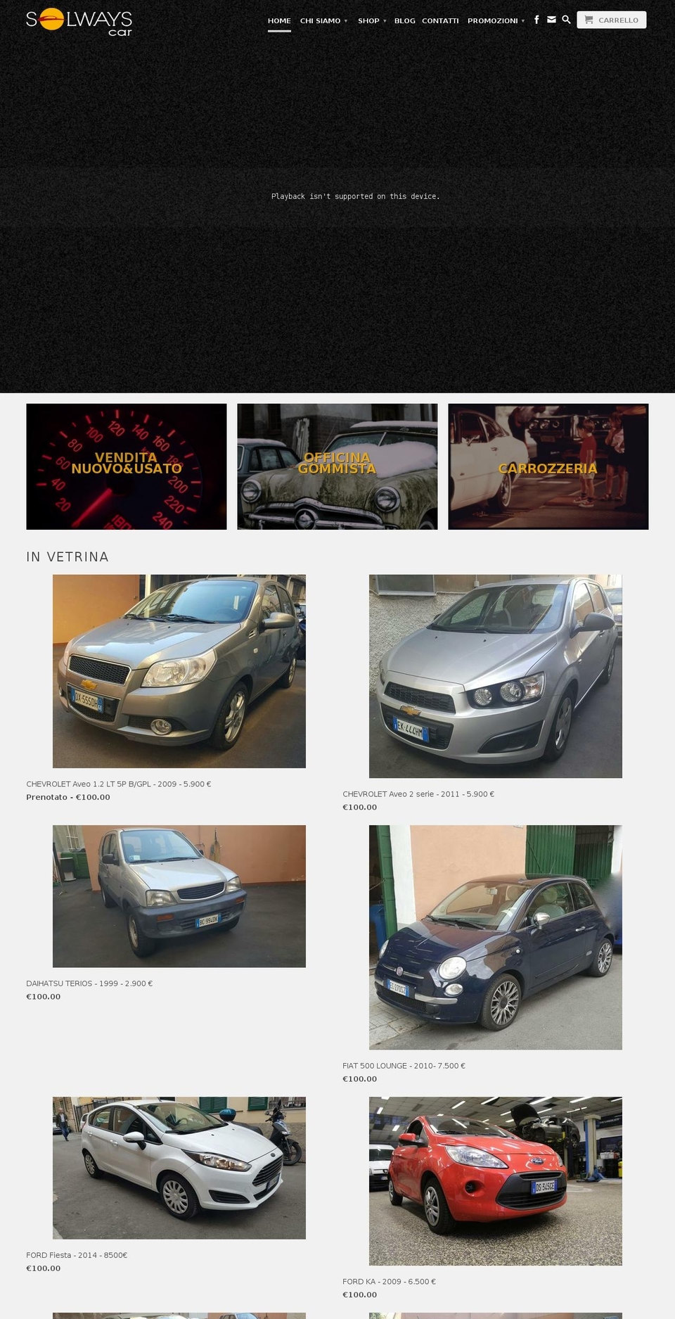 fratellimartino.com shopify website screenshot