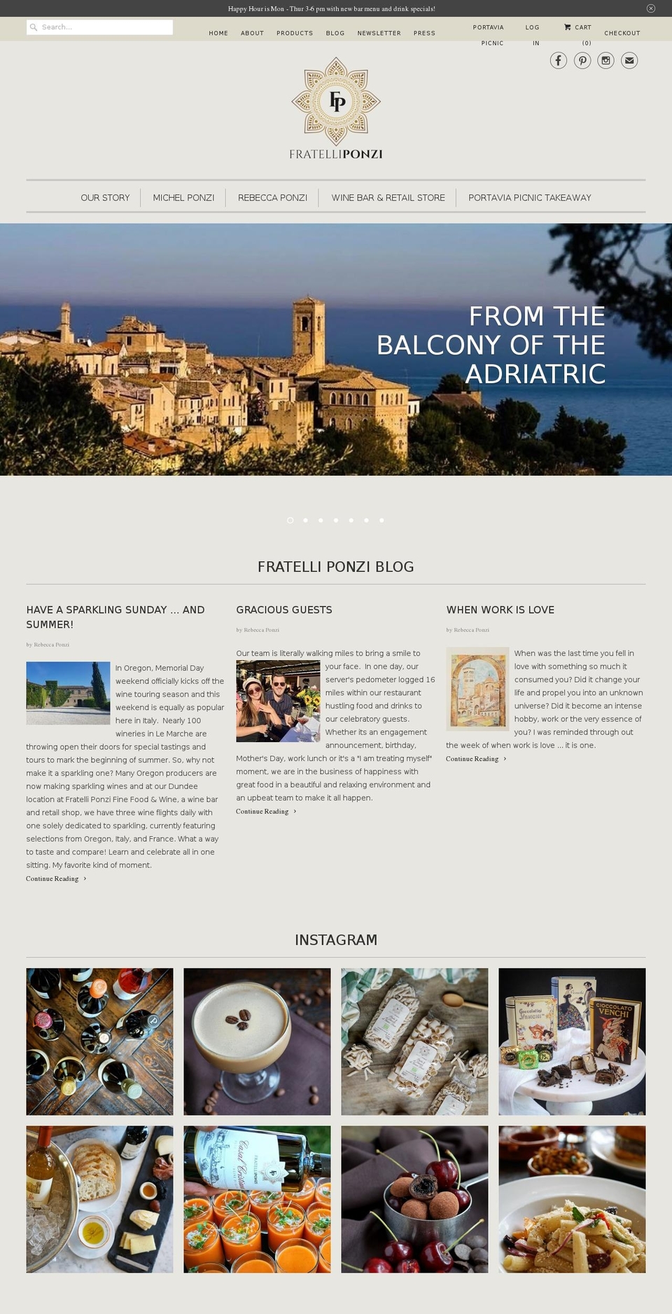 New Website Design Nov 2015-March-24-2018 Shopify theme site example fratelliponzi.net