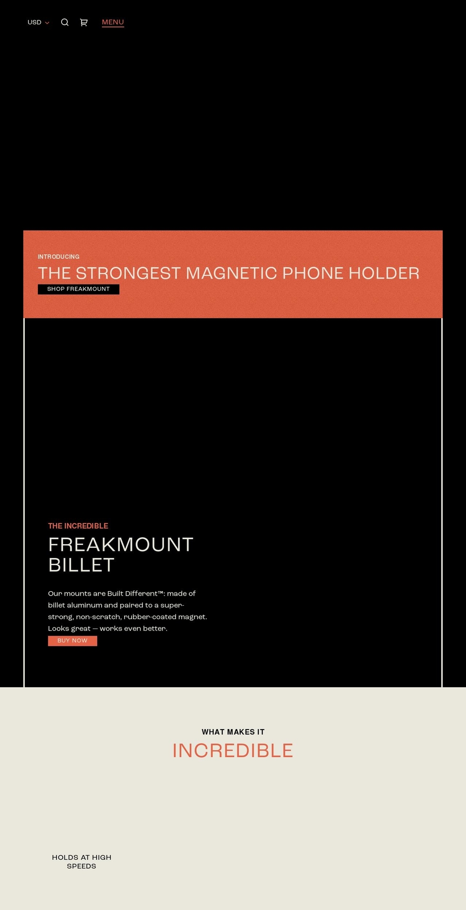 freakmount.com shopify website screenshot