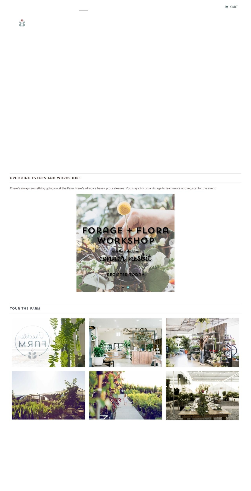 Fall Shopify theme site example frecklefarminc.com