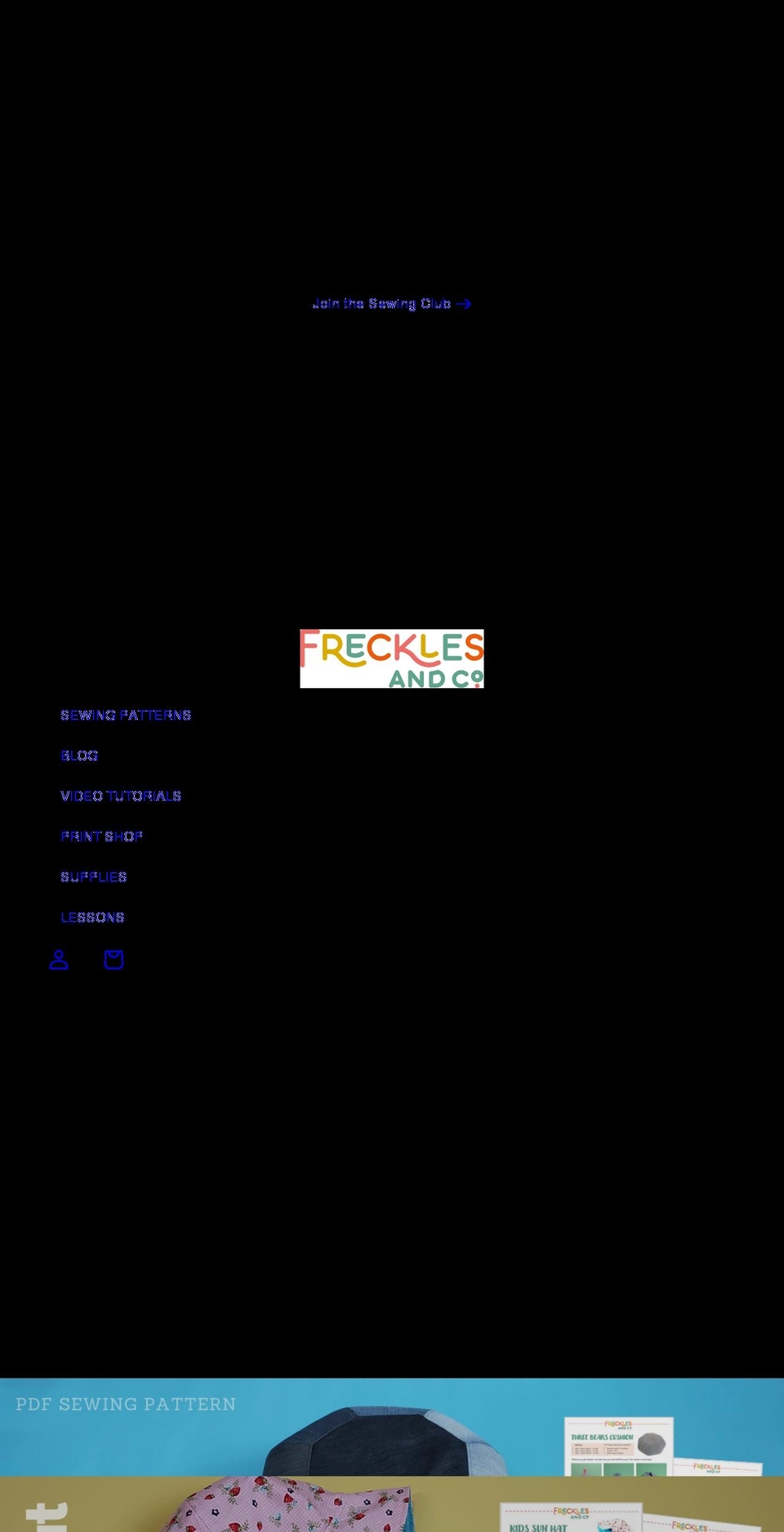 frecklesandco.com shopify website screenshot