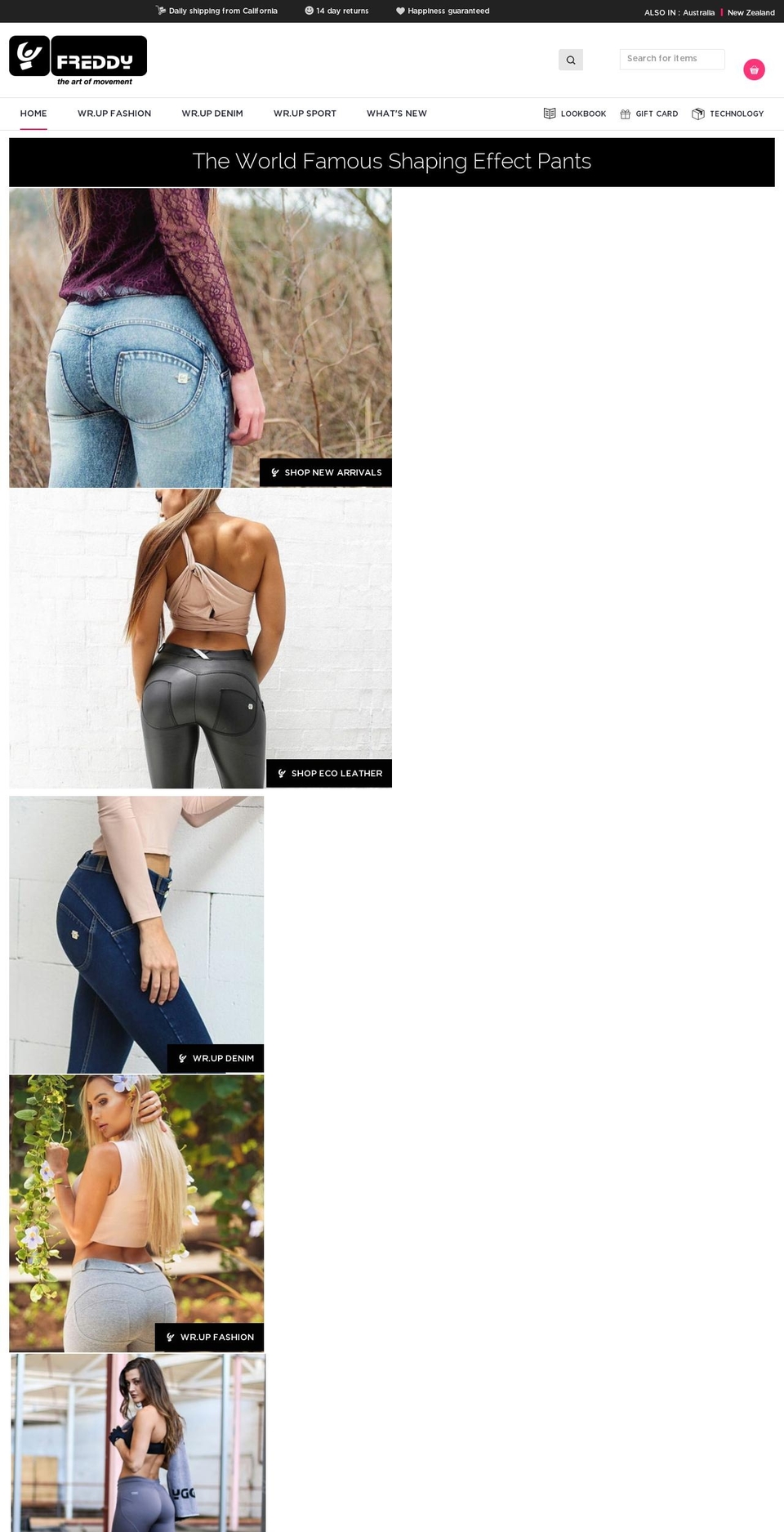 Pantstore v2.1 (4 mar 2016) Shopify theme site example freddystoreusa.com