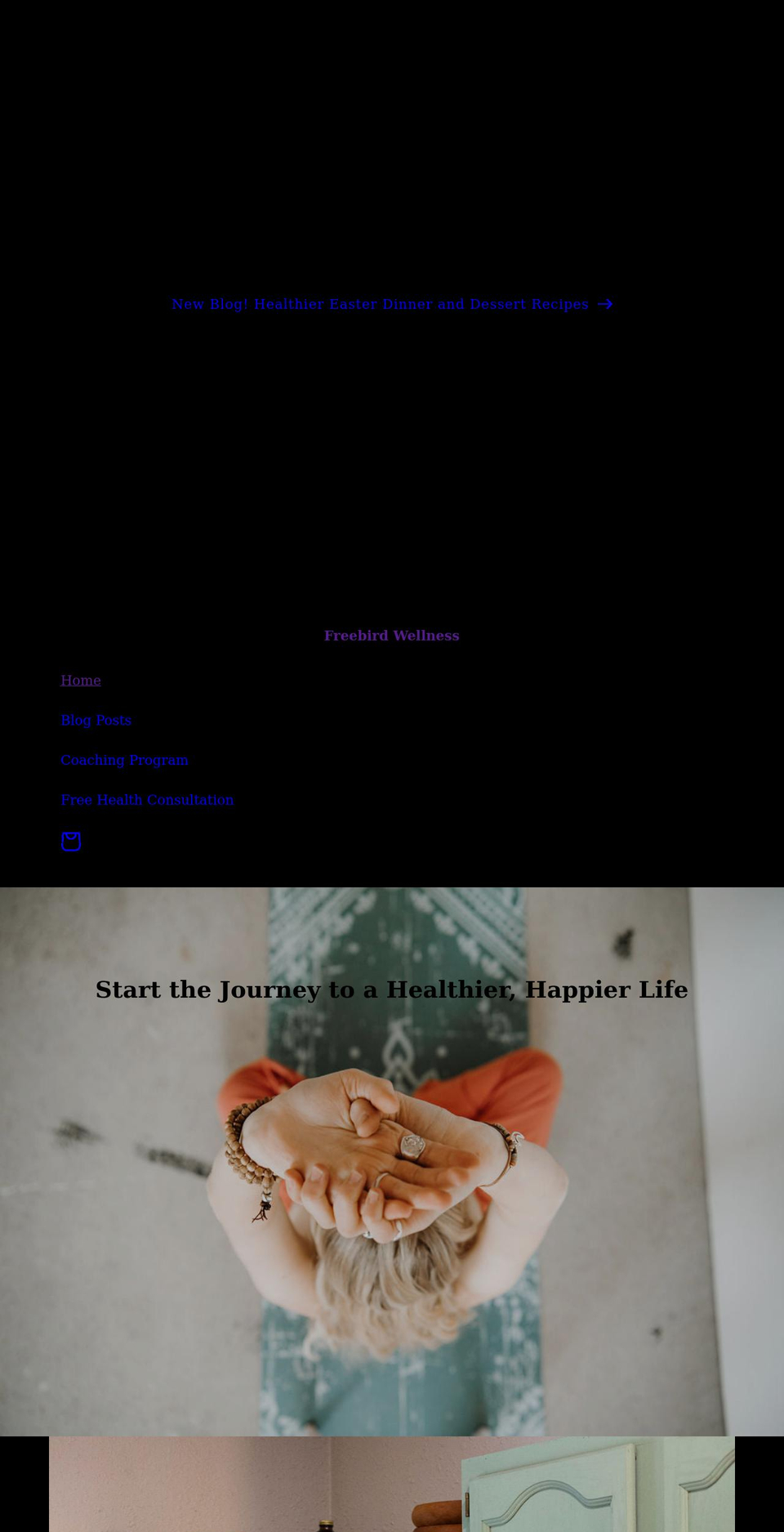 freebirdwellness.com shopify website screenshot