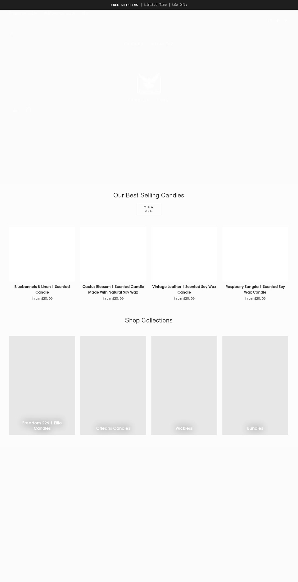 freedom226.com shopify website screenshot