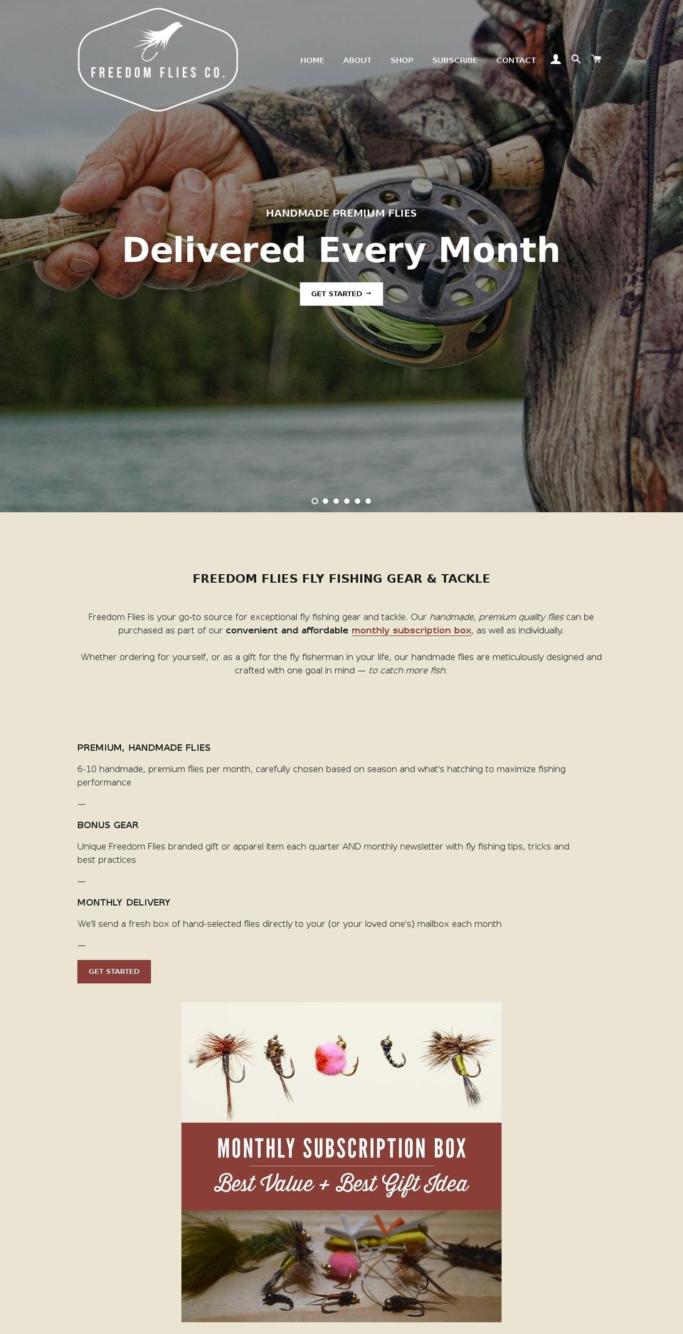 freedomflies.com shopify website screenshot