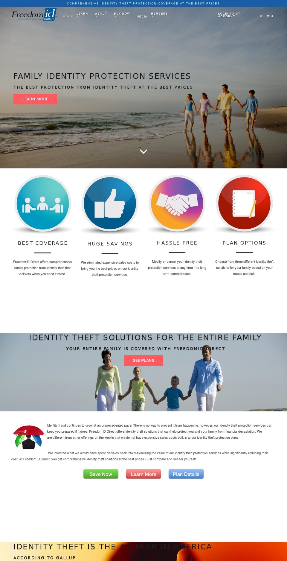 freedomiddirect.com shopify website screenshot