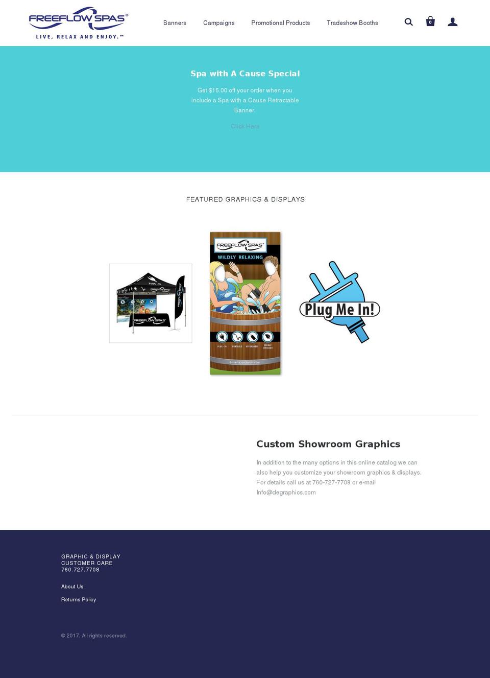 freeflowdealerpop.com shopify website screenshot