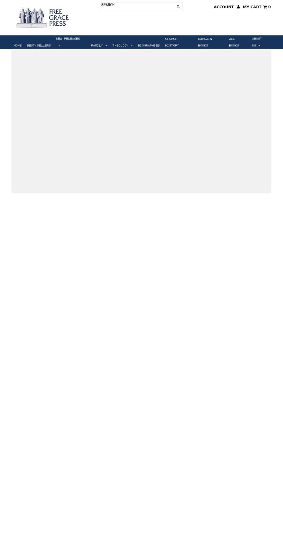 freegracepress.com shopify website screenshot