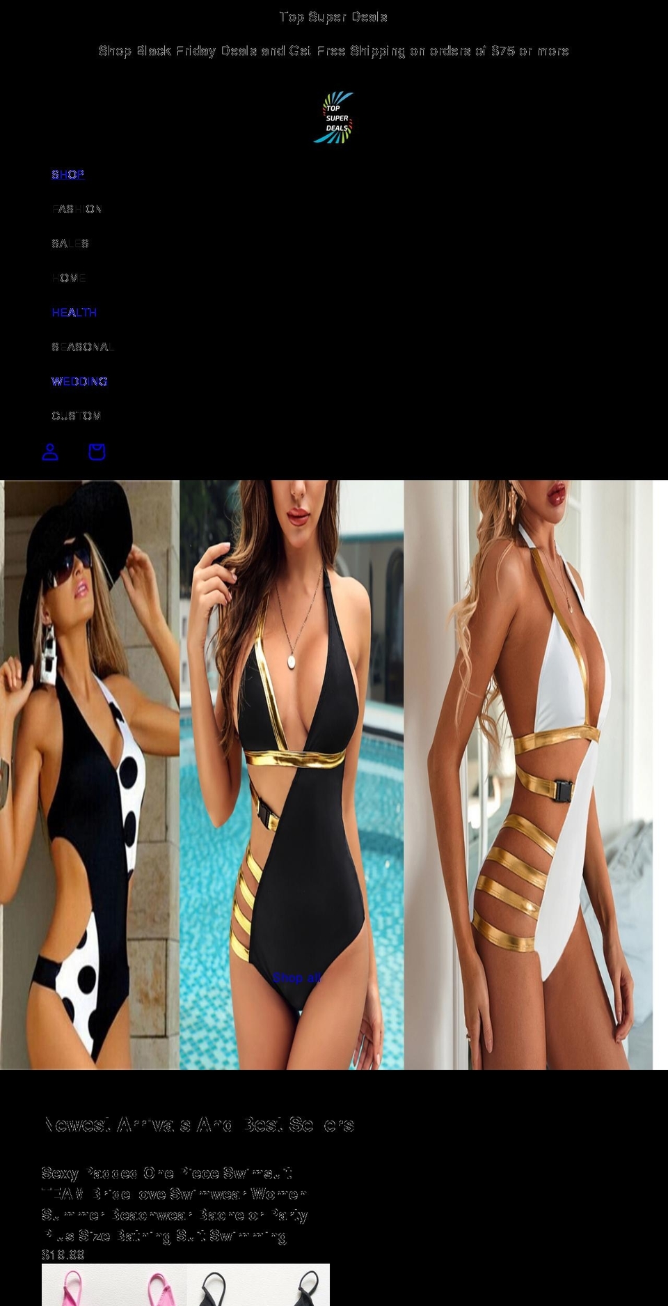 freeitemonline.com — Shopify storefront screenshot
