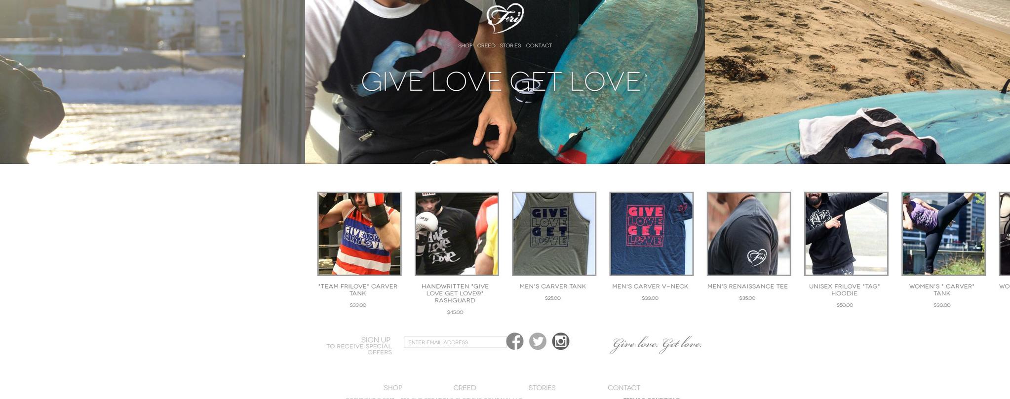 FriLove - By DialogueTheory Shopify theme site example freelovecreations.com