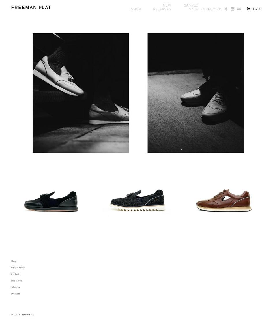 freemanplat.com shopify website screenshot