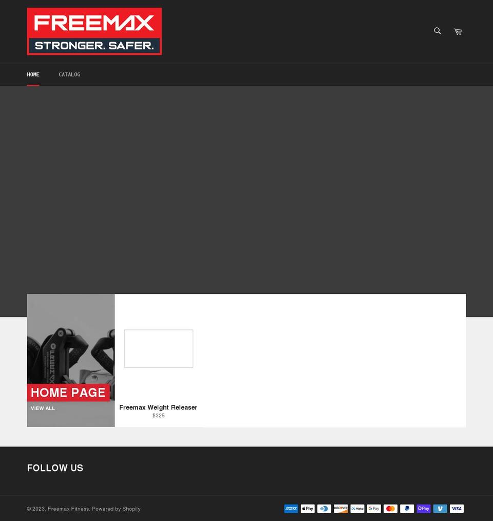 freemax-fitness.com shopify website screenshot