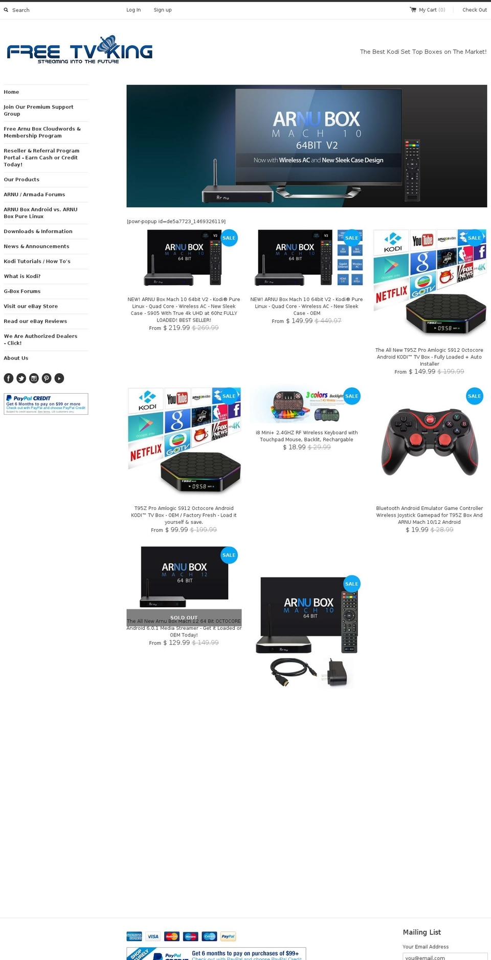 freemovieboxes.com shopify website screenshot
