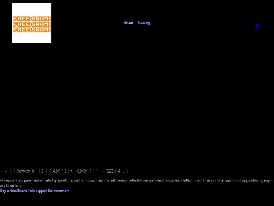 freeswami.com shopify website screenshot