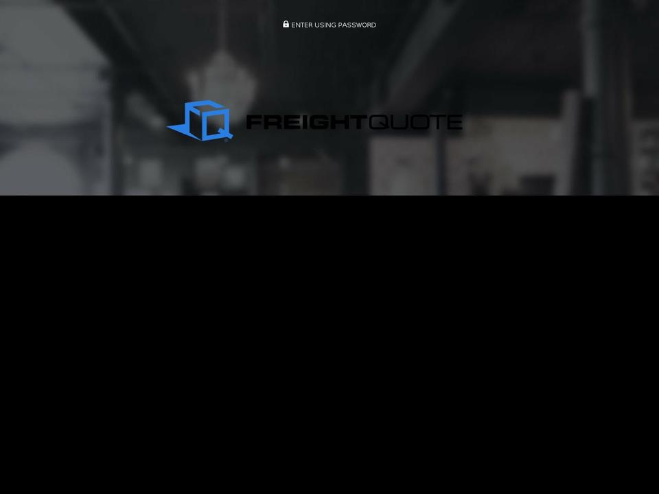 freightquotecompanystore.com — Shopify storefront screenshot
