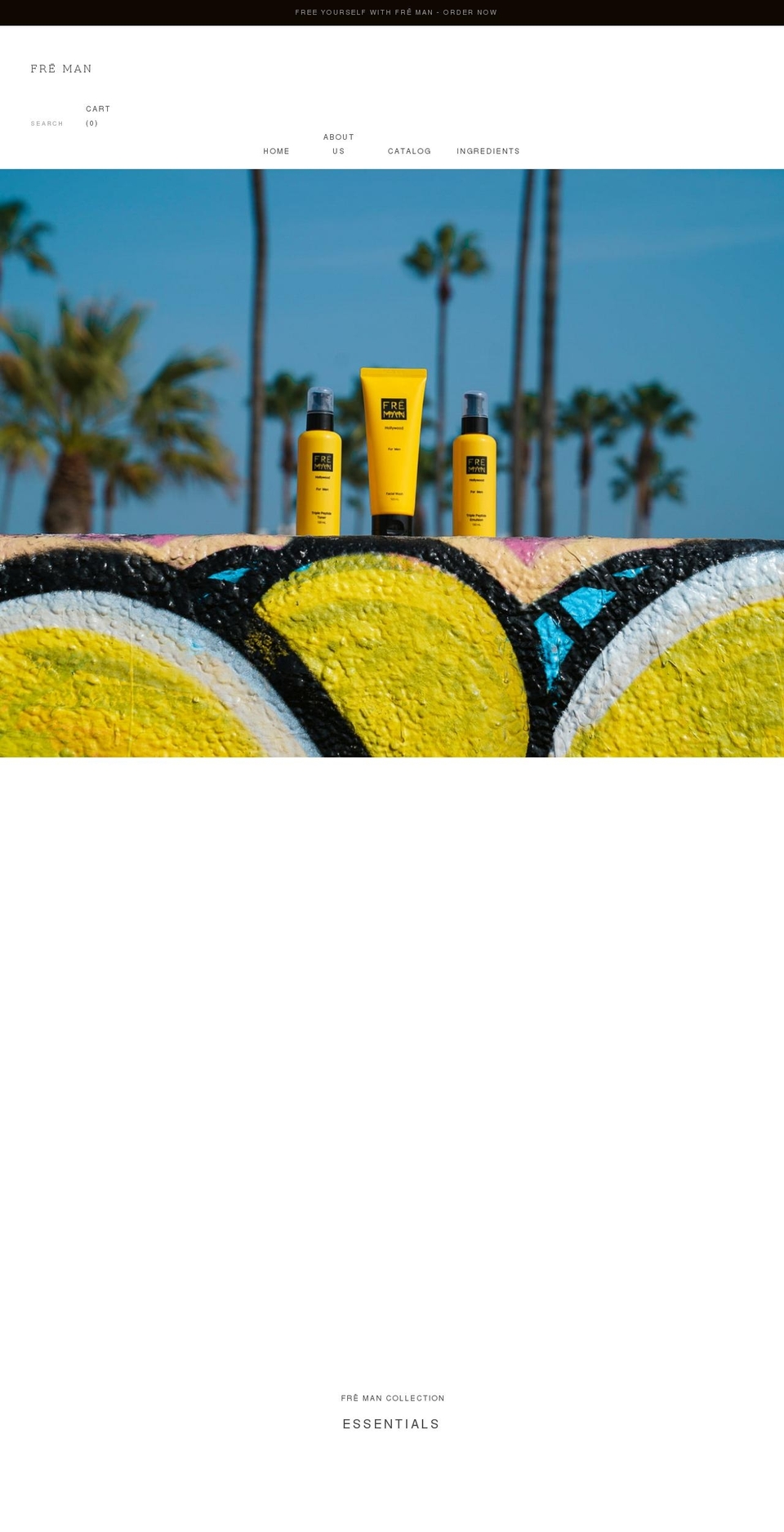fremanusa.com shopify website screenshot