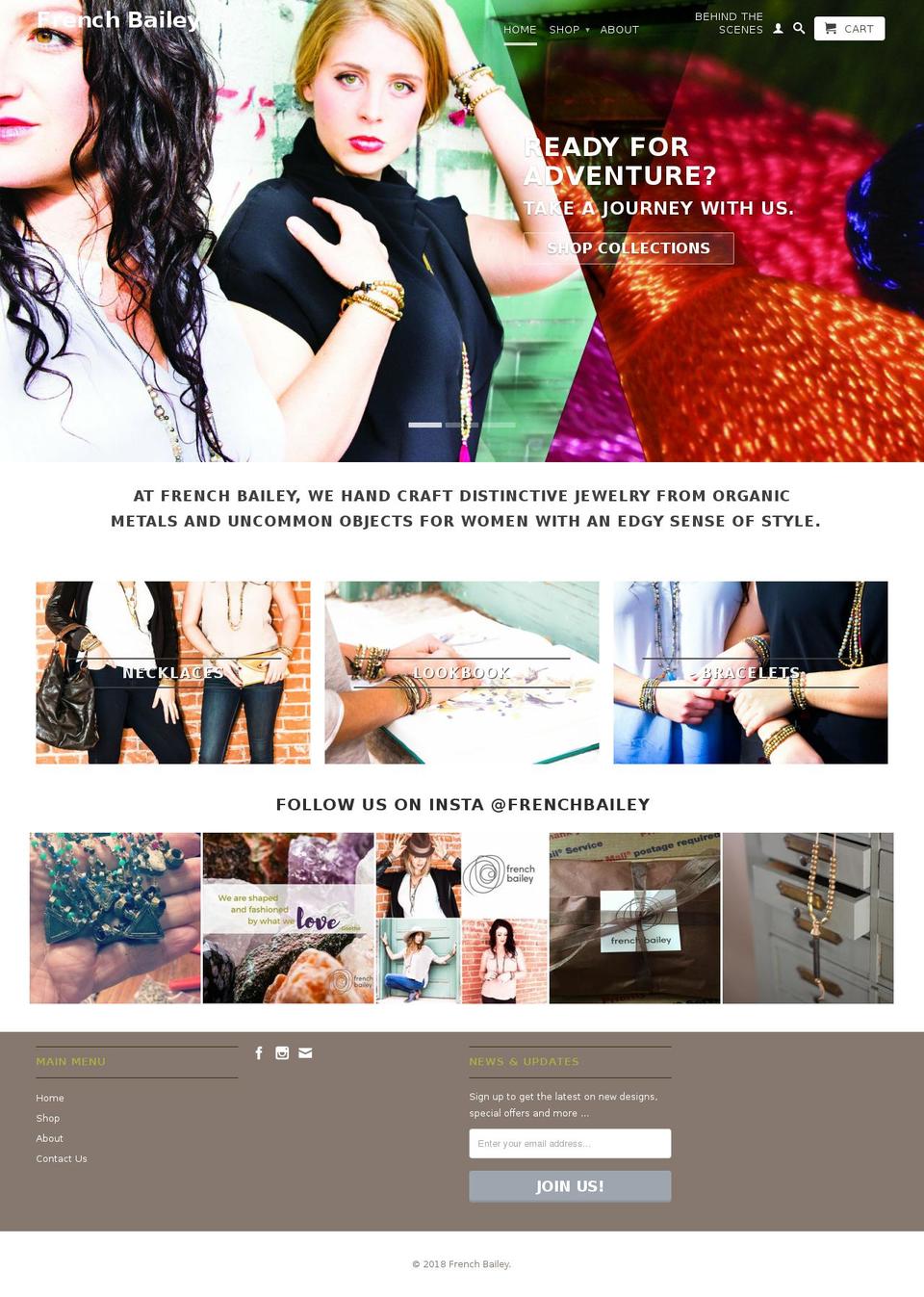 frenchbailey.com — Shopify storefront screenshot
