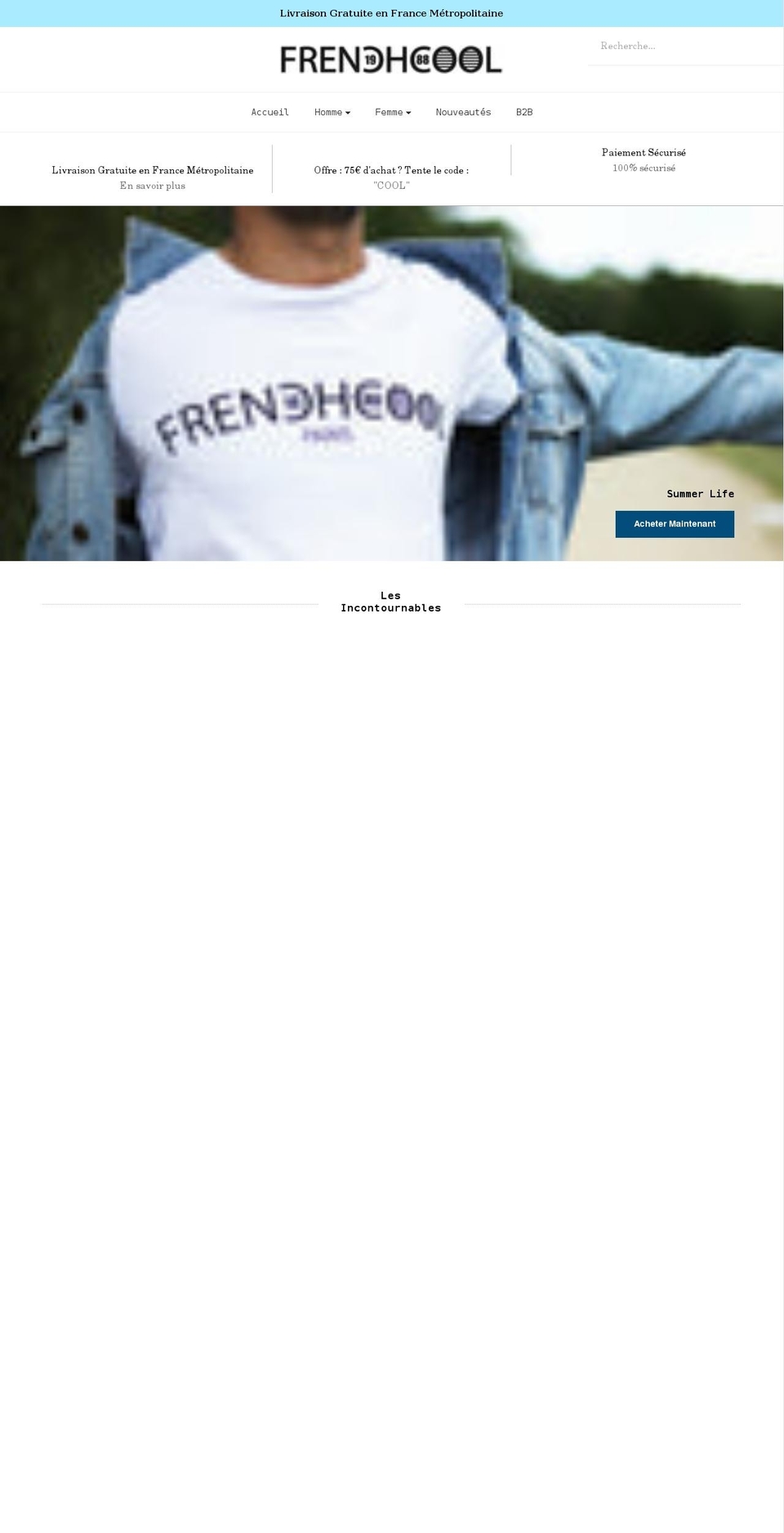 frenchcool1988.com shopify website screenshot