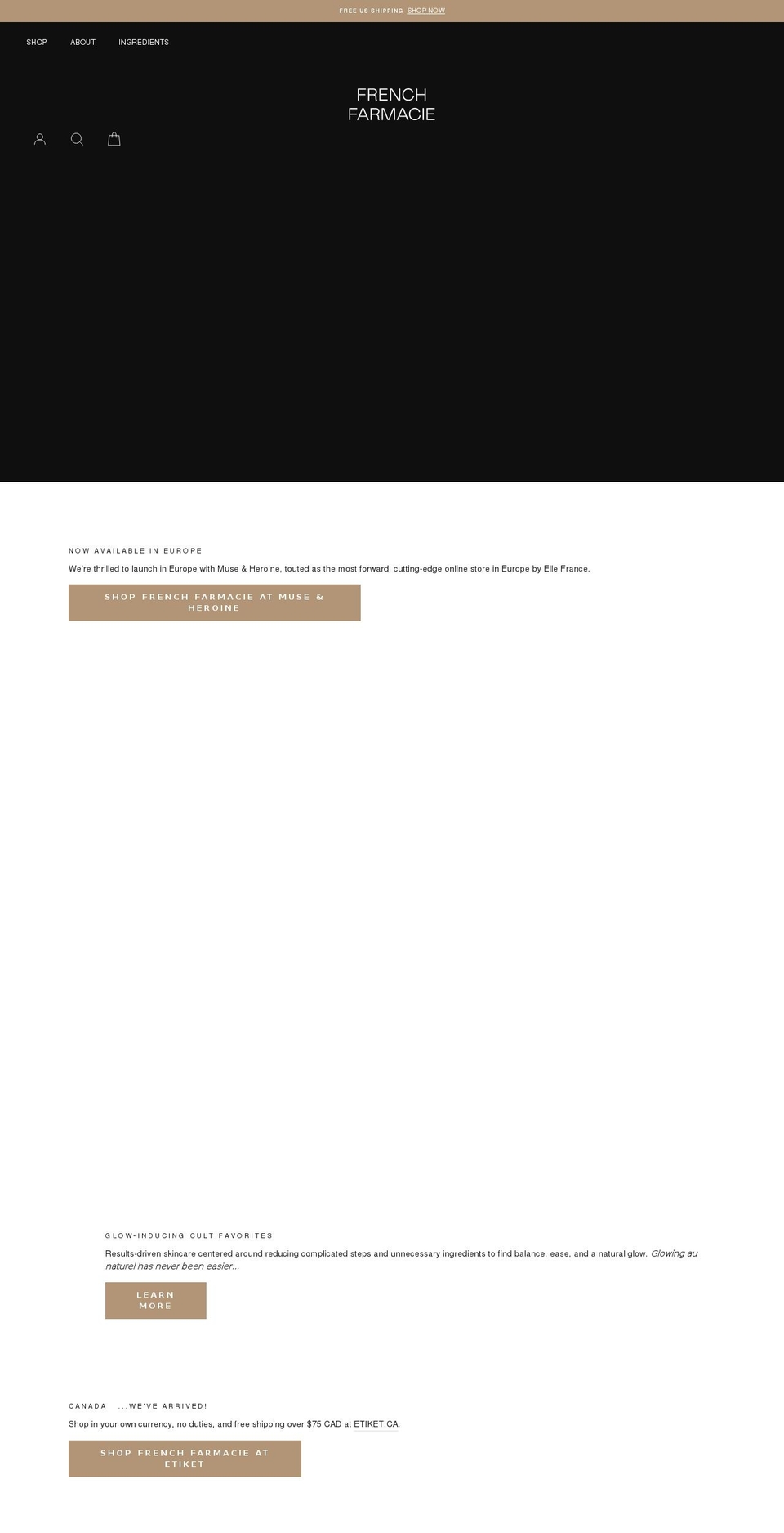 frenchfarmacie.com shopify website screenshot