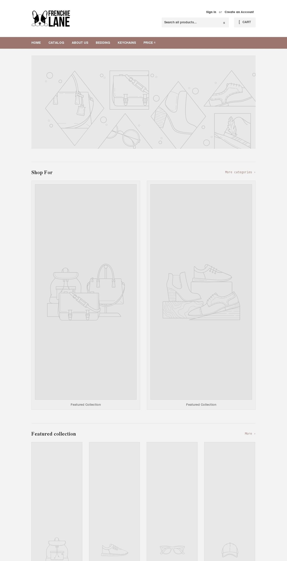 frenchielane.com shopify website screenshot