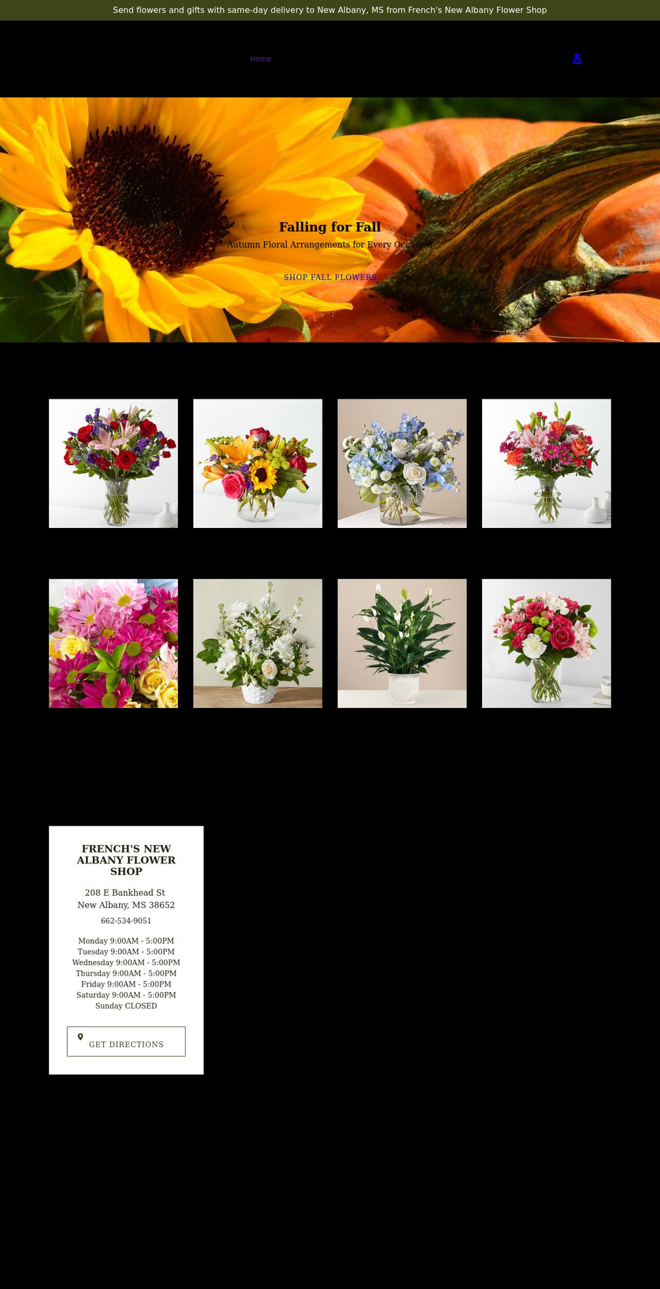 mol-standard-.. Shopify theme site example frenchsflowershop.com